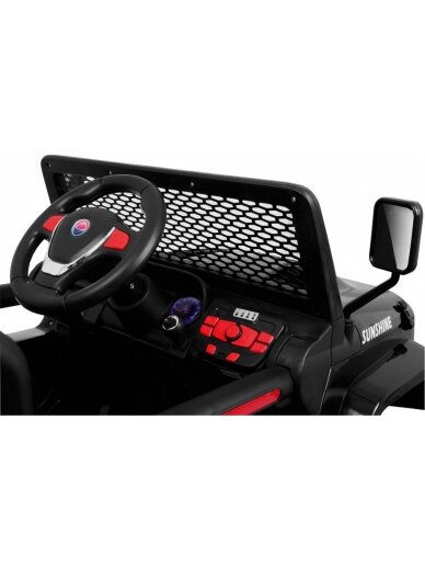 Elektromobilis vaikams NAUJAS "Raptor DRIFTER" 4 x 4 juodas 2 Elektromobilis vaikams NAUJAS "Raptor DRIFTER" 4 x 4 juodas 2