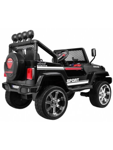 Elektromobilis vaikams NAUJAS "Raptor DRIFTER" 4 x 4 juodas 3 Elektromobilis vaikams NAUJAS "Raptor DRIFTER" 4 x 4 juodas 3
