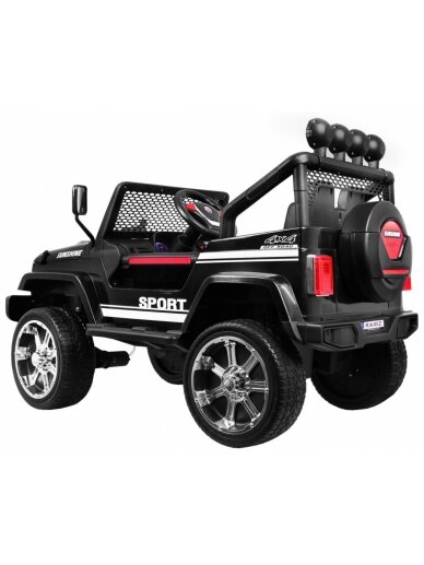 Elektromobilis vaikams NAUJAS "Raptor DRIFTER" 4 x 4 juodas 4 Elektromobilis vaikams NAUJAS "Raptor DRIFTER" 4 x 4 juodas 4