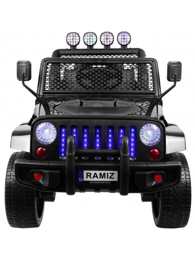 Elektromobilis vaikams NAUJAS "Raptor DRIFTER" 4 x 4 juodas 6 Elektromobilis vaikams NAUJAS "Raptor DRIFTER" 4 x 4 juodas 6