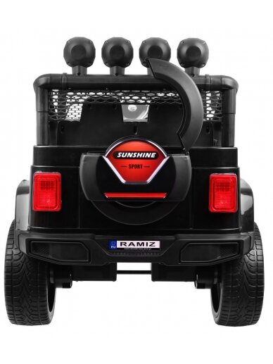 Elektromobilis vaikams NAUJAS "Raptor DRIFTER" 4 x 4 juodas 7 Elektromobilis vaikams NAUJAS "Raptor DRIFTER" 4 x 4 juodas 7