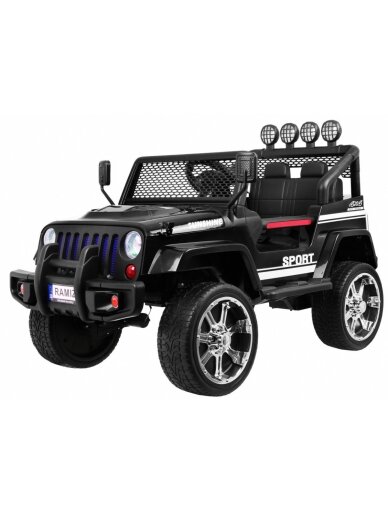 Elektromobilis vaikams NAUJAS "Raptor DRIFTER" 4 x 4 juodas Elektromobilis vaikams NAUJAS "Raptor DRIFTER" 4 x 4 juodas