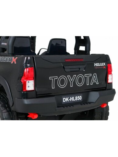 Elektromobilis vaikams Toyota Hilux Black 13