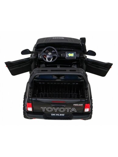 Elektromobilis vaikams Toyota Hilux Black 6