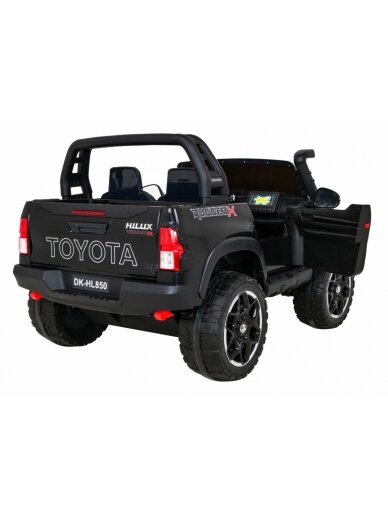Elektromobilis vaikams Toyota Hilux Black 9