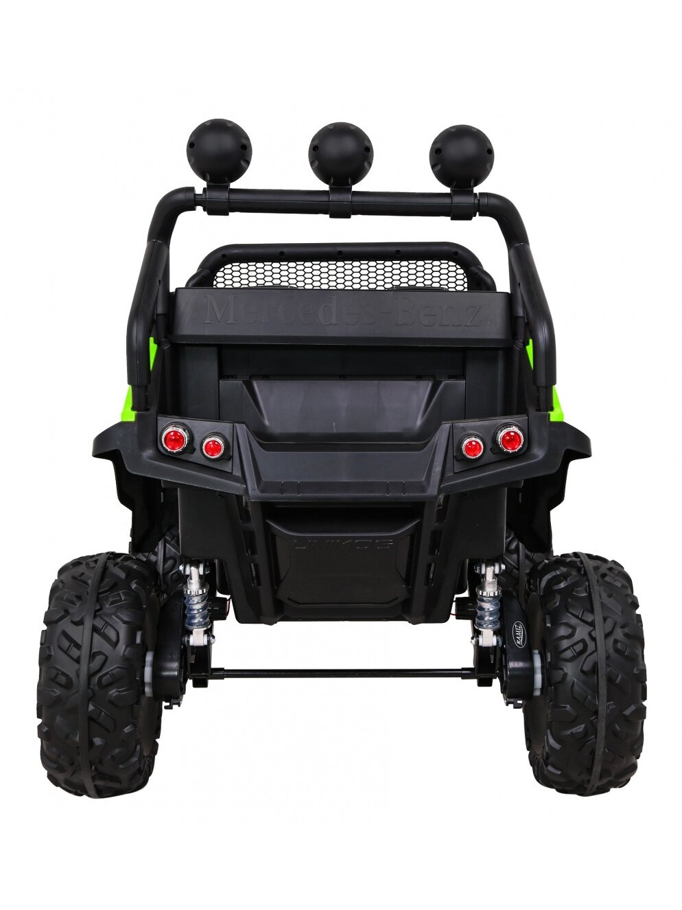 Elektromobilis vaikams Mercedes BENZ UNIMOG Green 5 Elektromobilis vaikams Mercedes BENZ UNIMOG Green 5