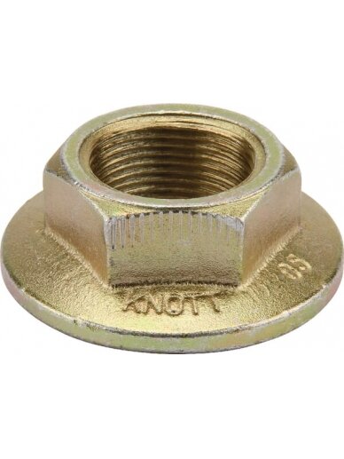 Flanšinė veržlė M24x1,50 plieninė KNOTT Flanšinė veržlė M24x1,50 plieninė KNOTT