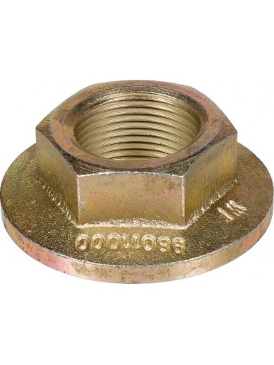 Flanšinė veržlė M24x1,50 plieninė Flanšinė veržlė M24x1,50 plieninė