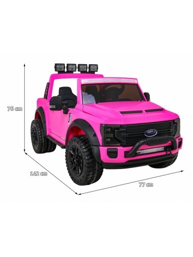 "Ford Super Duty" rožinis 1