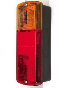 Galinis kombinuotas žibintas 12V gintarinis/raudonas dešinysis Galinis kombinuotas žibintas 12V gintarinis/raudonas dešinysis