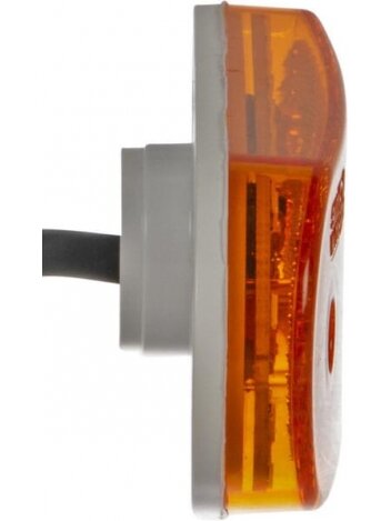 Gabaritinis žibintas LED, stačiakampė, 12-24V, 114x40x25mm, Kramp 1