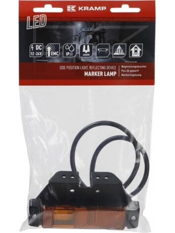 Gabaritinis žibintas LED, stačiakampė, 12-24 V, 130x32x20,5 mm, Jaeger, Kramp 3 Gabaritinis žibintas LED, stačiakampė, 12-24 V, 130x32x20,5 mm, Jaeger, Kramp 3