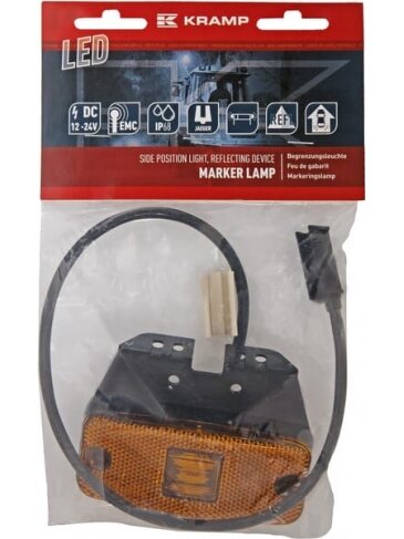 Gabaritinis žibintas LED, stačiakampė, 12-24V, 111x50,5x23mm, Jaeger, Kramp 3 Gabaritinis žibintas LED, stačiakampė, 12-24V, 111x50,5x23mm, Jaeger, Kramp 3