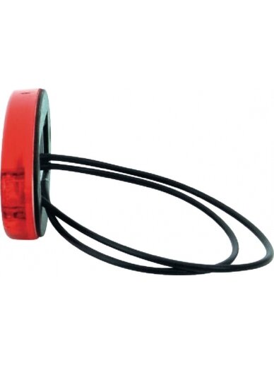 Gabaritinė lemputė LED, ovali, 12/24V, oranžinė/raudona, tvirtinama varžtais, 102x46mm, Gabaritinė lemputė LED, ovali, 12/24V, oranžinė/raudona, tvirtinama varžtais, 102x46mm,