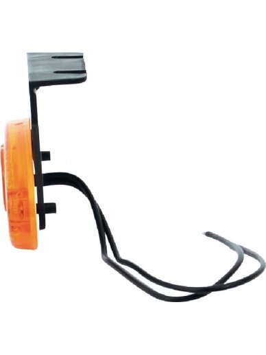 Gabaritinė lemputė LED, ovalii, 12/24V, gintarinė, tvirtinama varžtais, 102x46mm, 1 Gabaritinė lemputė LED, ovalii, 12/24V, gintarinė, tvirtinama varžtais, 102x46mm, 1