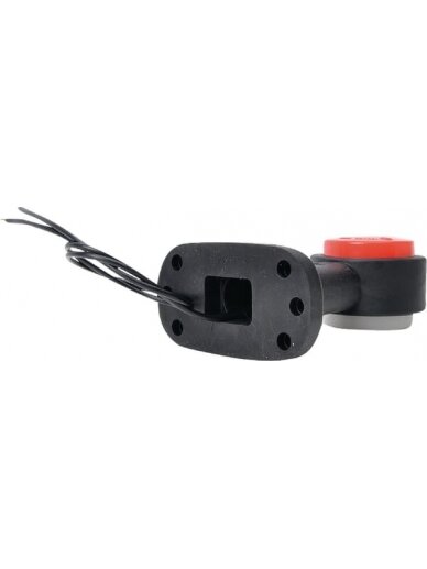 Gabaritinis LED žibintas, apvali, 12/24V, balta/raudona, tvirtinama varžtais, 135xWaś 3 Gabaritinis LED žibintas, apvali, 12/24V, balta/raudona, tvirtinama varžtais, 135xWaś 3