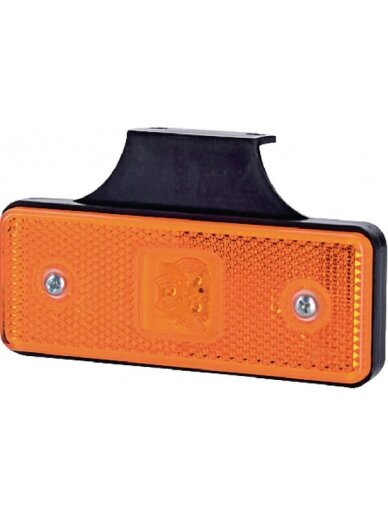 Gabaritinis žibintas LED, 0,4/0,7 W, stačiakampė, 12/24 V, oranžinė, 112x45x17 mm, 3 LED, gopart Gabaritinis žibintas LED, 0,4/0,7 W, stačiakampė, 12/24 V, oranžinė, 112x45x17 mm, 3 LED, gopart