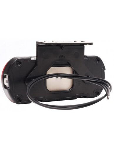 Gabaritinis žibintas LED, raudona, stačiakampė, 12-24V, 133,8x53x25mm, "SAFETY LINE", Kramp 2 Gabaritinis žibintas LED, raudona, stačiakampė, 12-24V, 133,8x53x25mm, "SAFETY LINE", Kramp 2