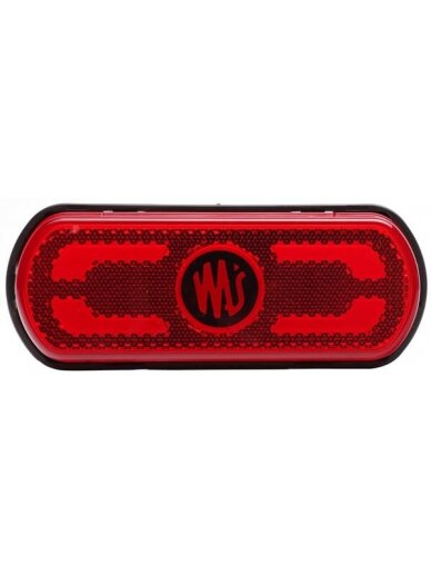Gabaritinis žibintas LED, raudona, stačiakampė, 12-24V, 133,8x53x25mm, "SAFETY LINE", Kramp 4 Gabaritinis žibintas LED, raudona, stačiakampė, 12-24V, 133,8x53x25mm, "SAFETY LINE", Kramp 4