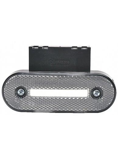 Gabaritinis žibintas LED, stačiakampė, 12-24 V, 115,3x41,3x20 mm, Kramp 1 Gabaritinis žibintas LED, stačiakampė, 12-24 V, 115,3x41,3x20 mm, Kramp 1