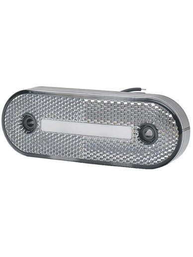 Gabaritinis žibintas LED, stačiakampė, 12-24 V, 115,3x41,3x20 mm, Kramp 2