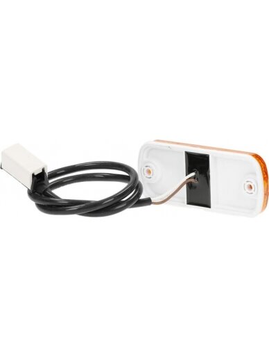 Gabaritinis žibintas LED, stačiakampė, 12-24V, 105,4x45x11,8 mm, Jaeger, Kramp 1 Gabaritinis žibintas LED, stačiakampė, 12-24V, 105,4x45x11,8 mm, Jaeger, Kramp 1