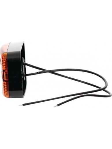 Gabaritinis žibintas LED, stačiakampė, 12-24V, 111x50,5x23mm, Kramp 2 Gabaritinis žibintas LED, stačiakampė, 12-24V, 111x50,5x23mm, Kramp 2