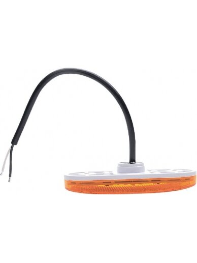 Gabaritinis žibintas LED, stačiakampė, 12-24V, 114x40x25mm, Kramp 8 Gabaritinis žibintas LED, stačiakampė, 12-24V, 114x40x25mm, Kramp 8