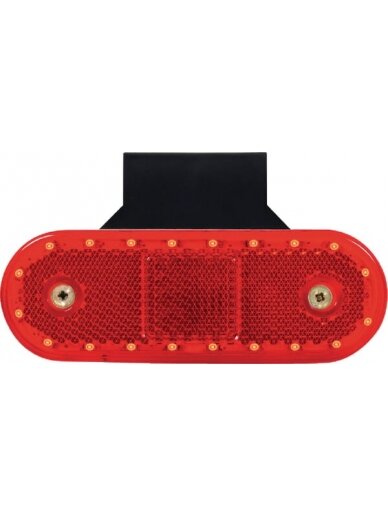 Gabaritinis žibintas LED, stačiakampė, 12-24V, 114x40x25mm, Kramp 2 Gabaritinis žibintas LED, stačiakampė, 12-24V, 114x40x25mm, Kramp 2