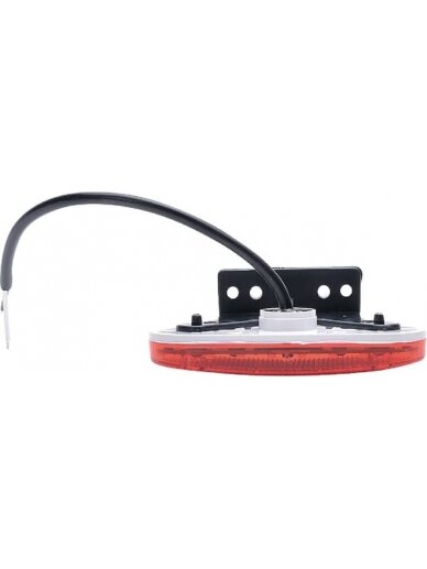 Gabaritinis žibintas LED, stačiakampė, 12-24V, 114x40x25mm, Kramp 5 Gabaritinis žibintas LED, stačiakampė, 12-24V, 114x40x25mm, Kramp 5