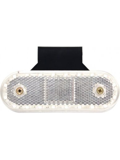 Gabaritinis žibintas LED, stačiakampė, 12-24V, 114x40x25mm, Kramp 2