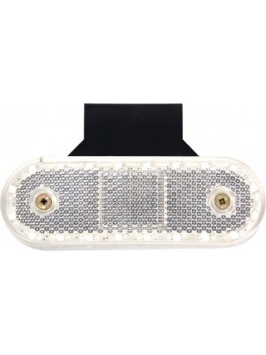 Gabaritinis žibintas LED, stačiakampė, 12-24V, 114x40x25mm, Kramp 3