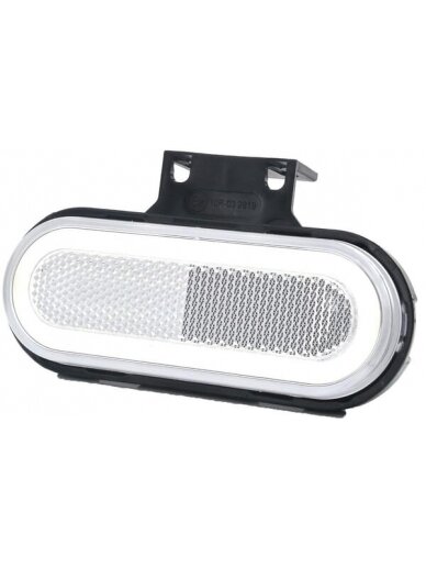 Gabaritinis žibintas LED, stačiakampė, 12-24V, 124x49x20mm, Kramp Gabaritinis žibintas LED, stačiakampė, 12-24V, 124x49x20mm, Kramp