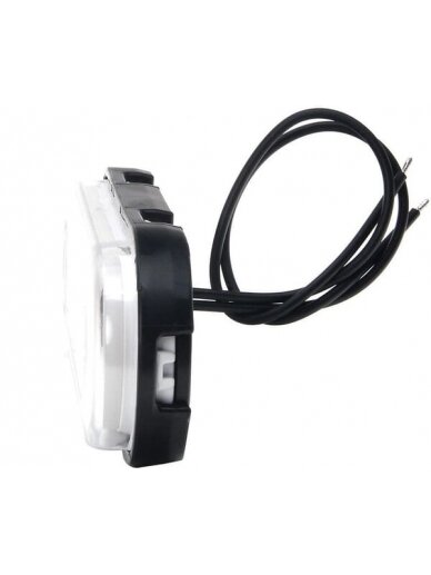 Gabaritinis žibintas LED, stačiakampė, 12-24V, 124x49x20mm, Kramp 1 Gabaritinis žibintas LED, stačiakampė, 12-24V, 124x49x20mm, Kramp 1
