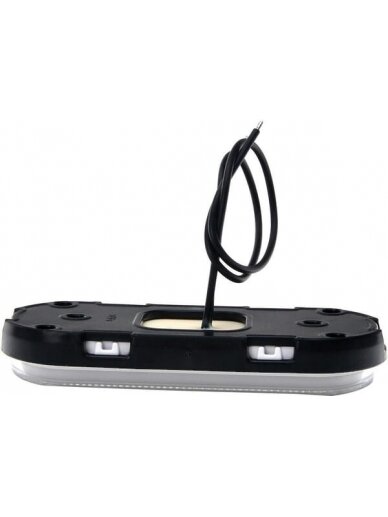 Gabaritinis žibintas LED, stačiakampė, 12-24V, 124x49x20mm, Kramp 3 Gabaritinis žibintas LED, stačiakampė, 12-24V, 124x49x20mm, Kramp 3