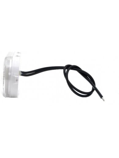 Gabaritinis žibintas LED, stačiakampė, 12-24V, 124x49x20mm, Kramp 8 Gabaritinis žibintas LED, stačiakampė, 12-24V, 124x49x20mm, Kramp 8