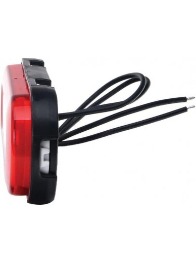 Gabaritinis žibintas LED, stačiakampė, 12-24V, 124x49x20mm, Kramp 1 Gabaritinis žibintas LED, stačiakampė, 12-24V, 124x49x20mm, Kramp 1