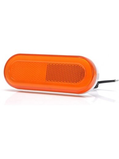 Gabaritinis žibintas LED, stačiakampė, 12-24V, 124x49x20mm, Kramp 7 Gabaritinis žibintas LED, stačiakampė, 12-24V, 124x49x20mm, Kramp 7