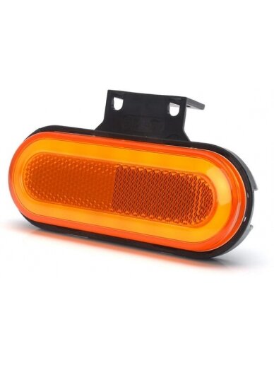 Gabaritinis žibintas LED, stačiakampė, 12-24V, 124x49x20mm, Kramp Gabaritinis žibintas LED, stačiakampė, 12-24V, 124x49x20mm, Kramp