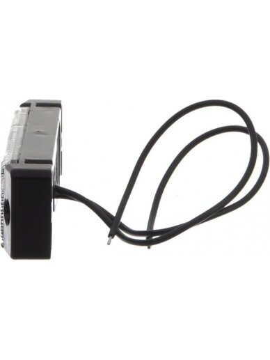 Gabaritinis žibintas LED, stačiakampė, 12-24V, 130x32x20mm, Kramp 2 Gabaritinis žibintas LED, stačiakampė, 12-24V, 130x32x20mm, Kramp 2