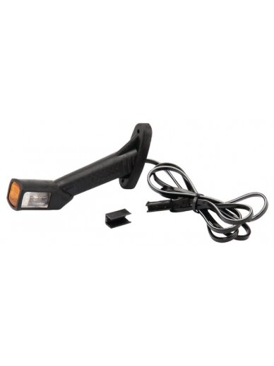 Gabaritinis žibintas LH LED, 12/24V, tvirtinama varžtais 1 Gabaritinis žibintas LH LED, 12/24V, tvirtinama varžtais 1