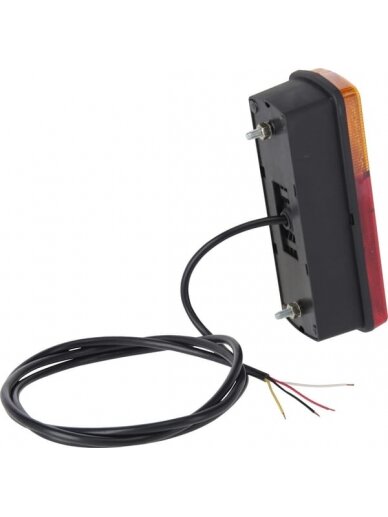 Galinis kombinuotas žibintas 12V gintarinis/raudonas kairysis 1 Galinis kombinuotas žibintas 12V gintarinis/raudonas kairysis 1