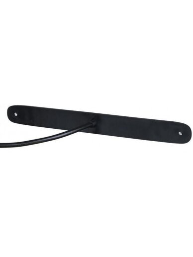 Galinis LED žibintas, stačiakampis, 12/24V, raudonas/oranžinis, 257x27x20mm, 12 LED, Kramp 3