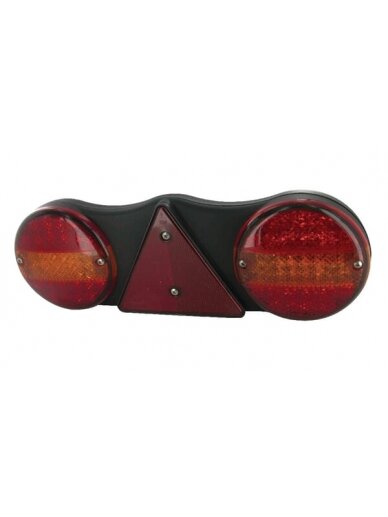 Galinis žibintas LH LED, stačiakampio formos, 12 V, gintarinis/raudonas, tvirtinamas varžtais, 424x75 mm, Britax Galinis žibintas LH LED, stačiakampio formos, 12 V, gintarinis/raudonas, tvirtinamas varžtais, 424x75 mm, Britax
