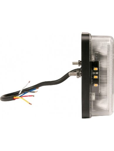 Galinis žibintas LH LED, stačiakampis, 12-24V, 228x106x40mm, gopart 3
