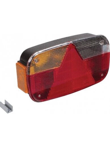 Galinis žibintas LH stačiakampio formos, 12V, raudonos/permatomos/gintarinės spalvos, tvirtinamas varžtais, 244xMultipoint III, gamintojas Aspöck Galinis žibintas LH stačiakampio formos, 12V, raudonos/permatomos/gintarinės spalvos, tvirtinamas varžtais, 244xMultipoint III, gamintojas Aspöck