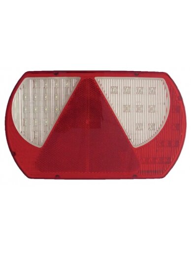 Galinis žibintas RH LED, 9/10,3 W, stačiakampis, 12/24 V, baltas/raudonas/geltonas/mėlynas, tvirtinamas varžtais, 237x29x140 mm, 47 LED Galinis žibintas RH LED, 9/10,3 W, stačiakampis, 12/24 V, baltas/raudonas/geltonas/mėlynas, tvirtinamas varžtais, 237x29x140 mm, 47 LED