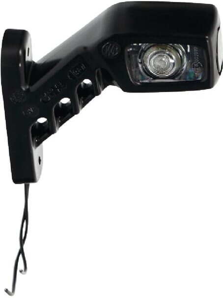 Gabaritinis žibintas RH LED, 12-24V, 114x135x37mm, Kramp 4
