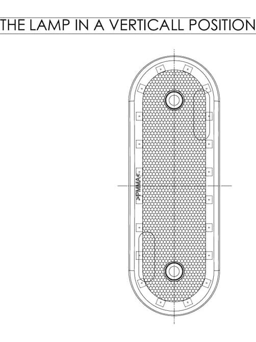 Gabaritinis žibintas LED, stačiakampė, 12-24V, 114x40x25mm, Kramp 7