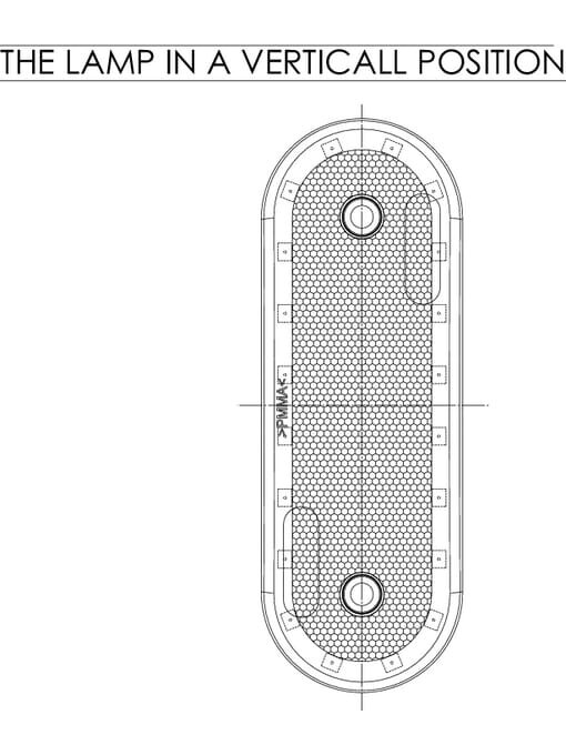 Gabaritinis žibintas LED, stačiakampė, 12-24V, 114x40x25mm, Kramp 8 Gabaritinis žibintas LED, stačiakampė, 12-24V, 114x40x25mm, Kramp 8